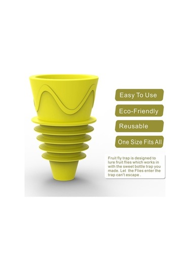 Diğer Kutu Meyve Sinek Tuzak Böcek Sivrisinek Çekici 2 Adet Çift Renkli Sinek Araçları