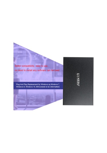 Taşınabilir Harici Sabit Disk Usb 3.0 Harici Sabit Disk Pc İçin Silvery&250g