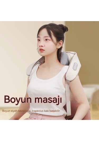 Jian Fan Eğik Kas Omuz Ve Oyun Masajı Gri