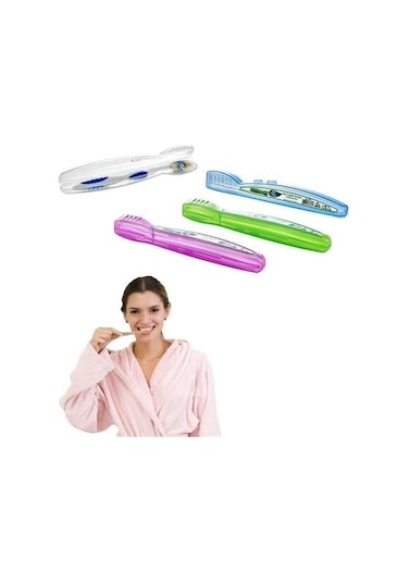 Lux Çanta İçi Hijyenik Seyahat Tipi Diş Fırçası Koyma Kutusu