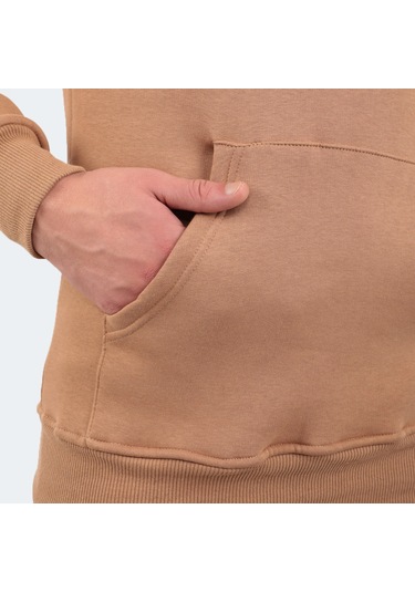 Slazenger BUSTER IN Erkek Sweatshirt Bej