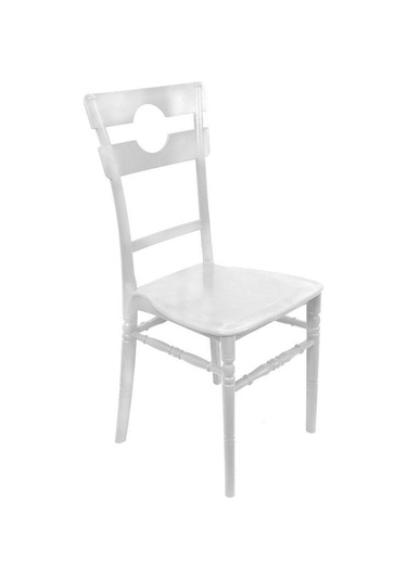 Mandella Riva Sandalye B Modeli (6 Adet) Beyaz