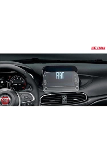 Fiat Egea-egea Cross 2022-2023 Navigasyon Ve Multimedya Uyumlu Mat Ekran Koruyucu