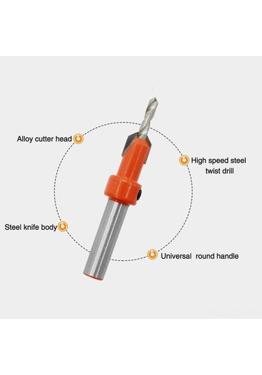 Xindoker Volfram Çelik Alaşımlı Matkap Uçları - 5'li Set Ve Anahtar Hediyeli