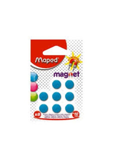 Maped Mıknatıs 10 Mm 8 Li Lacivert