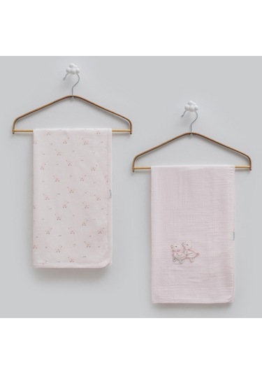 Caramell 2'li Battaniye 80x90 Cm 2274 Pembe