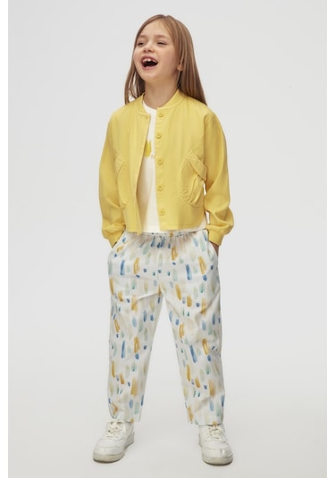 Nk Kids 38560 Kız Çocuk Sarı Canary Ceket Sarı