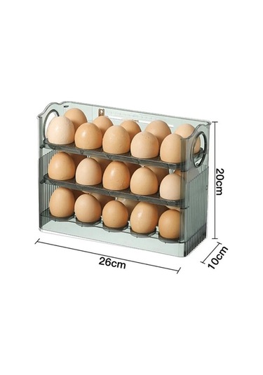 Buzdolabı Yumurta Organizeri 30 Aadet İçin Yumurta Rafı