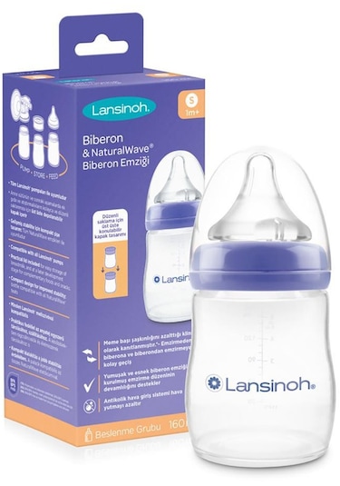 Lansinoh Natural Wave Biberon 160 ml Fiyatı - Taksit Seçenekleri