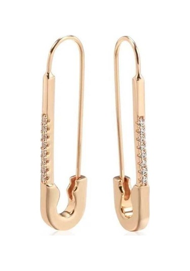 Flybuy Zarif Xuping Uzunluk, Markalı Küpeler: Kilidi, Kaplama, Gr Gold Fransız Cm Altın Ağırlık 3.3 3 Uy Gold