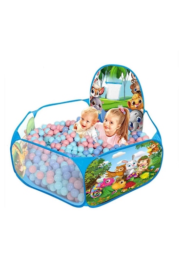 Katlanabilir Top Havuzu 100 Adet Havuz Top Potalı Oyun Parkı Kolay Kurulum ,taşınabilir Tasarım