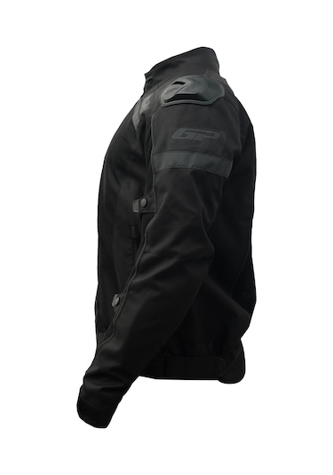 Gp Kompozit Mnty001 Yazlık 5 Korumalı Motosiklet Montu Siyah