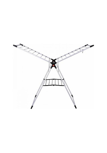 Tevalli T-Mt06 Kurudy Saloon Alüminyum Çamaşır Kurutmalık Gri