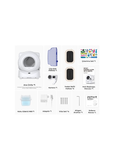 Petkit Purobot Ultra Akıllı Kedi Tuvaleti