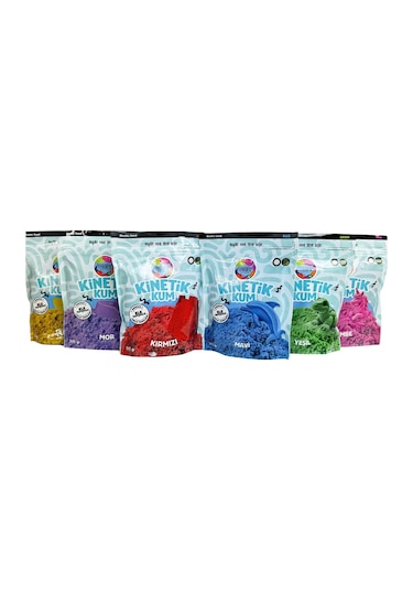 Mammacomica Dough Kinetik Kum 6 Lı Set - 6 X 500 Gr