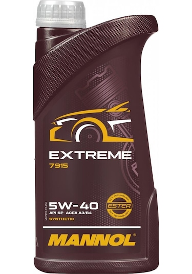 Mannol MN7915-1 Extreme Sae 5W-40 Motor Yağı 1 L