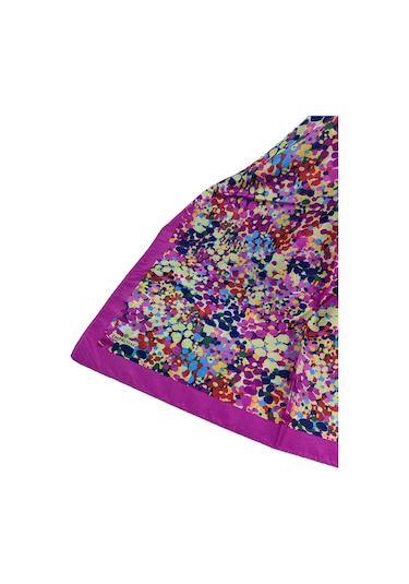 Mim Eşarp Emproyal Proline Benekli Şal 70x185 Cm - Fuşya