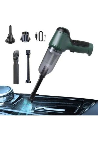 Emin Air Blower Araba Süpürgesi Yeşil Najmaddin Standart