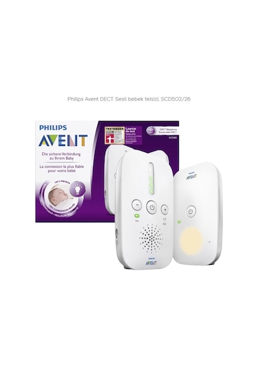 Philips Avent SCD502 Dect Bebek Telsizi