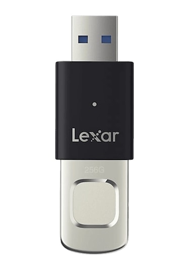 Lexar Fingerprint F35 Pro 256 Gb Usb Bellek Siyah