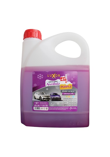 Luxor Kimya Süper Sonic -47 Konsantre Mor Antifiriz 3 L (Üretim Tarihi : 2023)