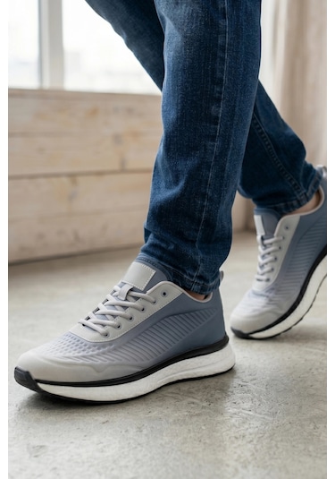In Step Urban Grey Mavi-gri Erkek Sneaker