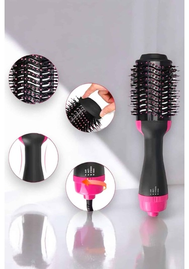 1200 Watt Gücünde, Negatif İyon Teknolojili, 3 Isı Kademeli Fön Tarağı