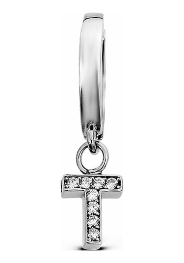 Argentum Concept - T Harfi Sallantılı Gümüş Tek Küpe - K080801