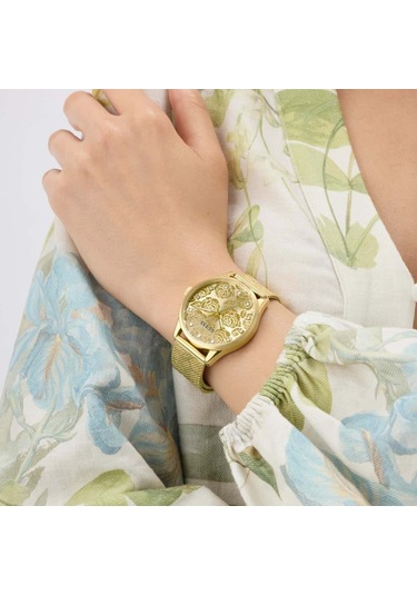 Guess Gugw1040l2 Kadın Kol Saati Altın