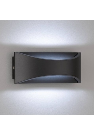 Ip Duvar Apliği Dekoratif Açık Dış Alan Mekan Lamba Aydınlatma Işık Su Geçirmez Bahçe Led Modern Soğuk Beyaz A-ıpd-5163 Beyaz