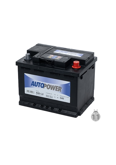 Autopower 12V 60 Ah 540 En (Varta Üretimi) Akü