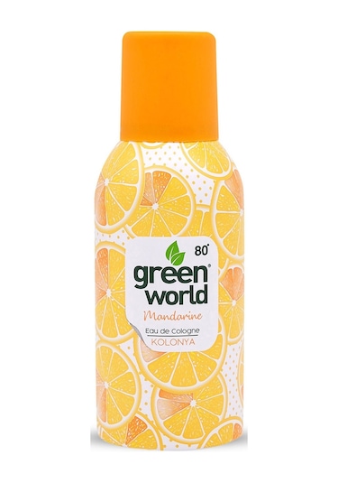 Green World Kolonya Mandarine Aerosol Sprey 150 ML