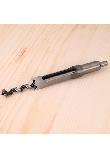 Sointeresting 10mm/16mm Kare Delikli Mortiser Matkap Ucu Mortising Keski Ağaç İşleme Elektrikli Matkap Aletleri