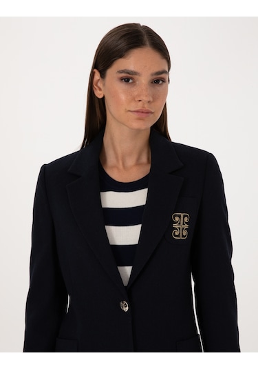 Pierre Cardin Kadın Lacivert Ceket 50310085-vr033 Lacivert