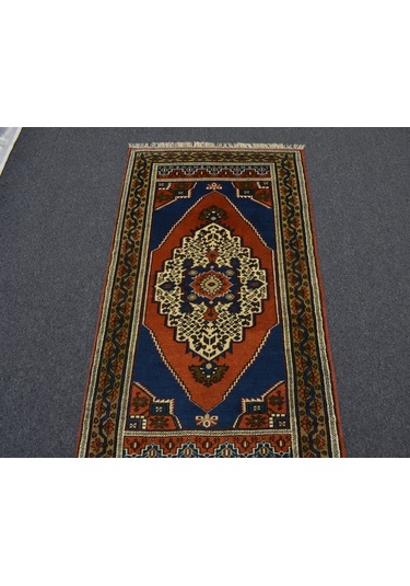 Zehra Abla Halı El Dokuma Kirman Nadide Çeyizlik Aksaray Taşpınar Yün Halı 5305 Renkli