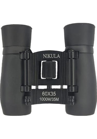 Nikula Binoculars 60x35 Dürbün Siyah