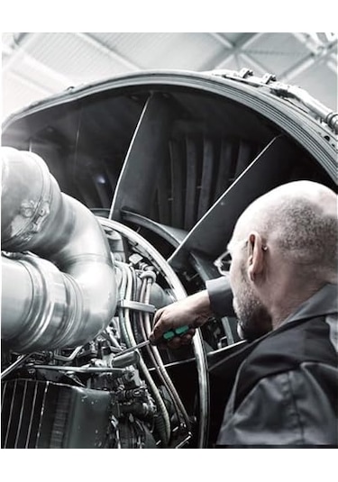 Wera 334/6 Raflı Tornavida Seti Kraftform, Plus Lazer Uç + Raf, 6