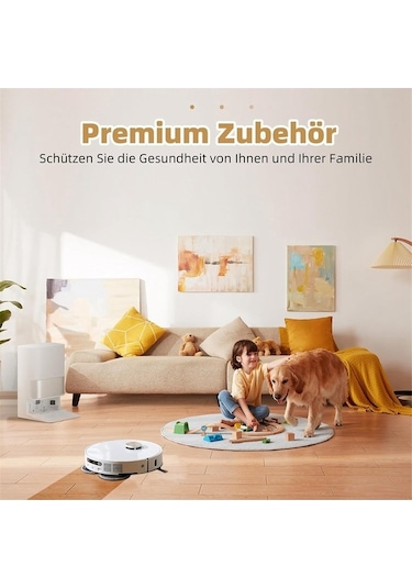 Flybuy Dreame L10s Pro Filtre Bezi Toz Torbaları Seti Isı Fırça Yanı Yedek Parça