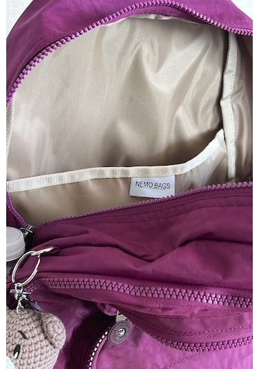 Nemo Bags Bordo Orta Boy Okul Çantası