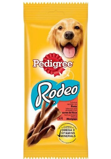 Pedigree Rodeo Biftekli Köpek Ödül Maması 20 x 70 G