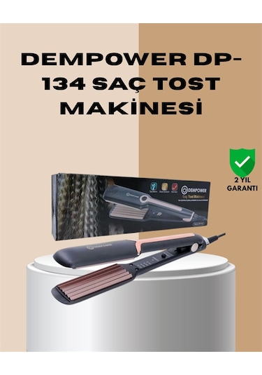 Cosmotex Evde Profesyonel Görünüm: Dp-134 Tost Şekillendirici İle Kalıcı Stil
