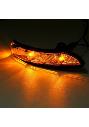 Dinosaurs Mercedes W211 W221 07-11 Için Araba Sağ Kapı Ayna Dönüş Sinyali Işık