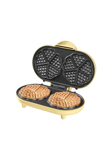 Bestron Sweet Dreams Çift Kalp 700 W Waffle Makinesi