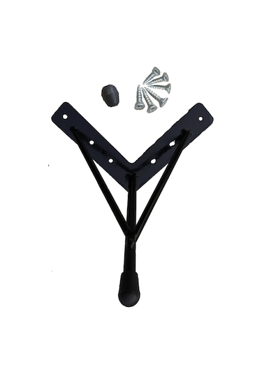 Dolu Demir Ayak Kütük Masa Sandık Kaşıklık Kitaplık Konsol Berjer Koltuk Ayağı 13cm 1 Adet