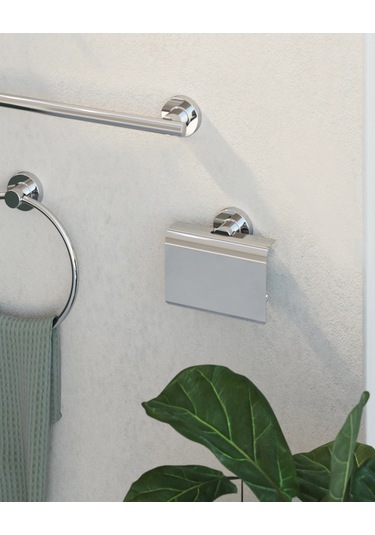 Tecno Tuvalet Kağıtlık - Krom Krom