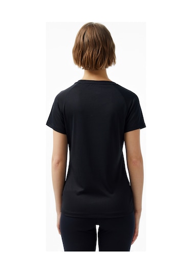 Energetics Natalja Ss Kadın Siyah Koşu T-shirt 417784 SIYAH