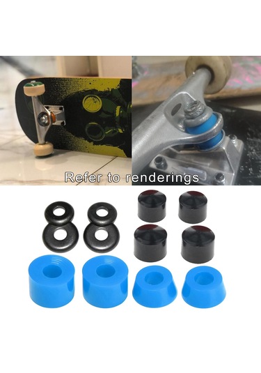 Homyl Kaykay Burcu Yedek Bardak Yıkayıcılar Longboard Mavi Mavi Çok Renkli