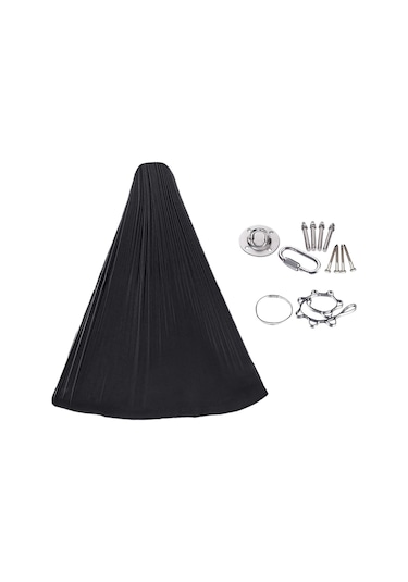 Suntek Çocuk Salıncak Hamak Balkon Için Anti Tip Sandalye Siyah