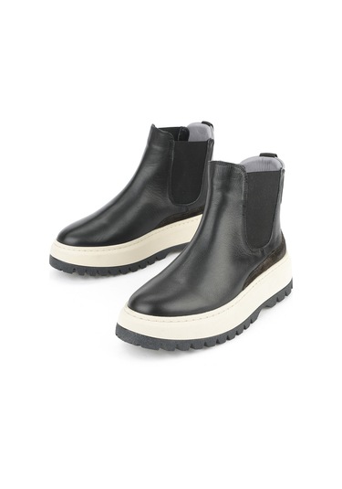Ziya, Kadın Hakiki Deri Bot 1531020z19402 Siyah 1531020z19402 000 Siyah