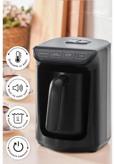 Karaca Hatır 5 Fincan Kapasiteli Közde Türk Kahve Makinesi